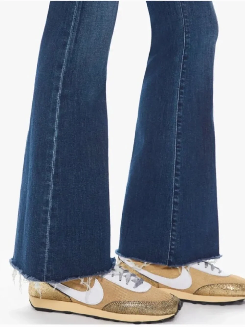 Mother The Weekender Fray in Mint Condition Dark Wash Jeans Women's Size 30